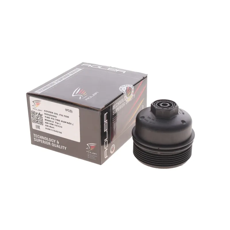 Кришка корпуса фільтра масляного Audi A1/A3/Q2/Q3/Skoda Ocravia/Superb/VW T6 1.6D/2.0D 14-
