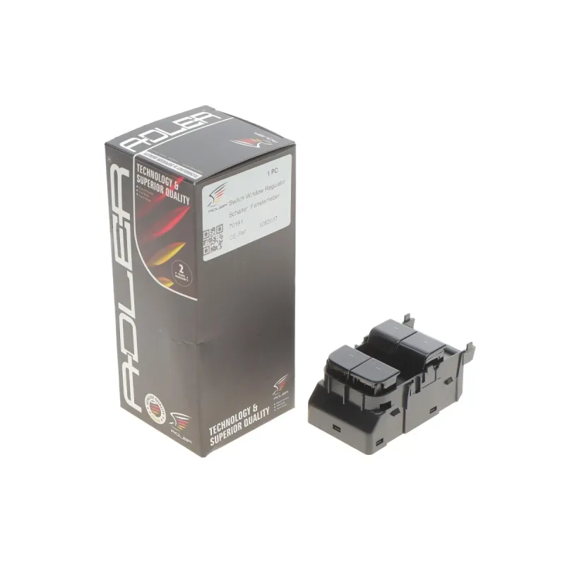 Кнопка склопідіймача ліва ADLER 1082037 для Tesla Model 3/X/Y