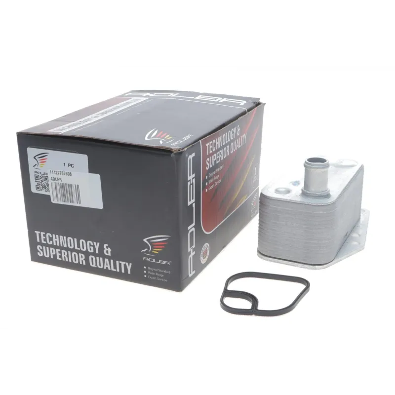 Радіатор масляний ADLER 11427787698 для BMW 3 (E90) 320 d 2004-2011 M47/N47 (теплообмінник)
