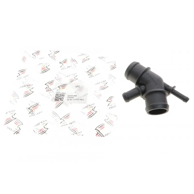 Фланець системи охолодження ADLER 1J0121087C для Volkswagen Bora, Golf IV, Sharan 1.4-2.8/1.9TDI 1996-2006