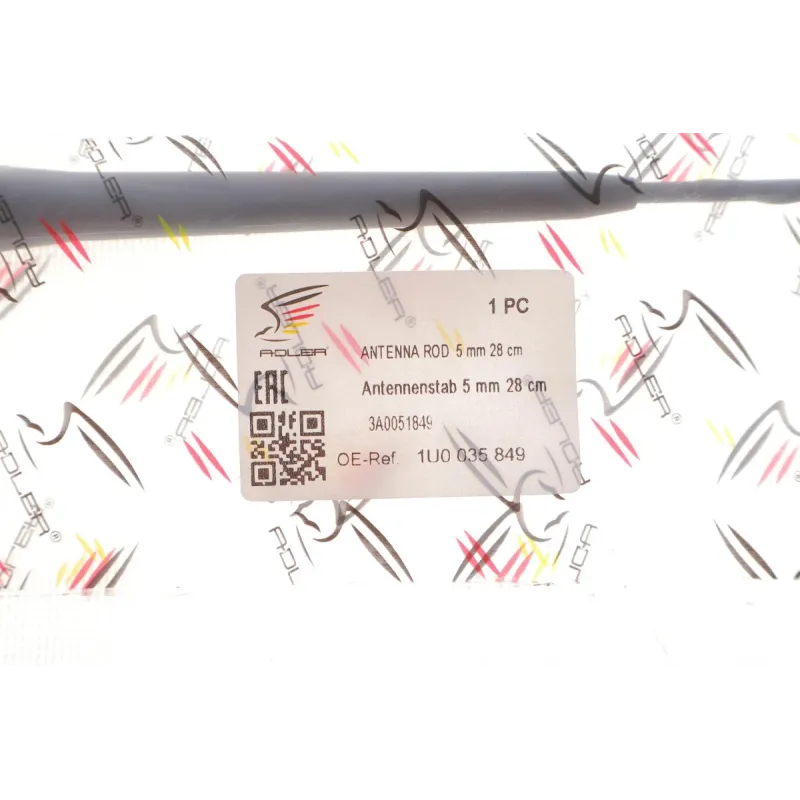 Антена ADLER 1U0035849_28 для Skoda Fabia, Octavia, Felicia (280мм)