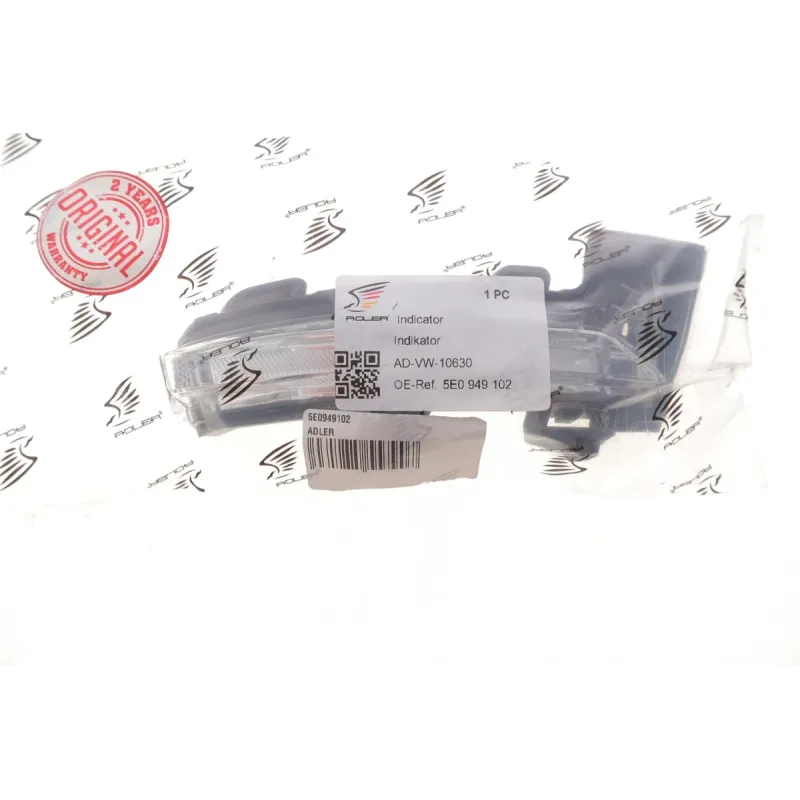 Повторювач повороту в дзеркало ADLER 5E0949102 (R) для Skoda Octavia III 2012-2020