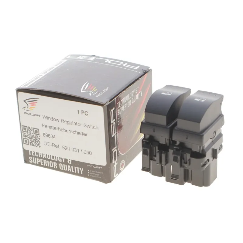Кнопка склопідіймача (ліва) ADLER 8200315050 для Renault Laguna II 2001-2007