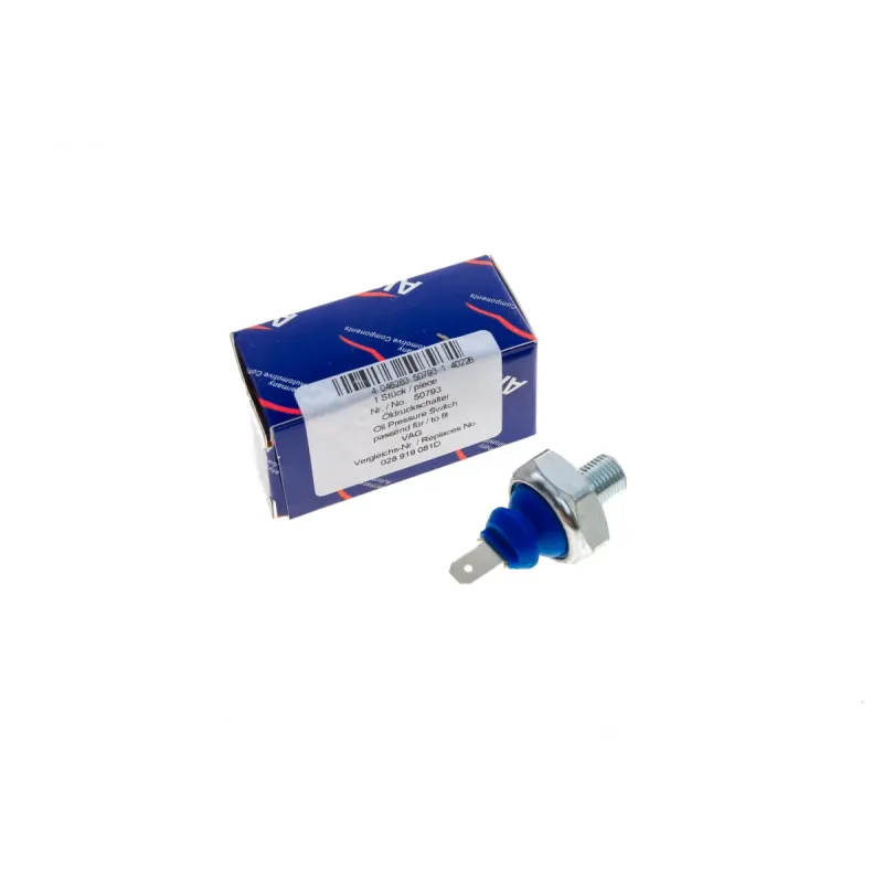 Датчик тиску оливи VW Caddy 95-04/ LT -06/T4 90-03 (0.25 bar) (М10х1.0) (синій)