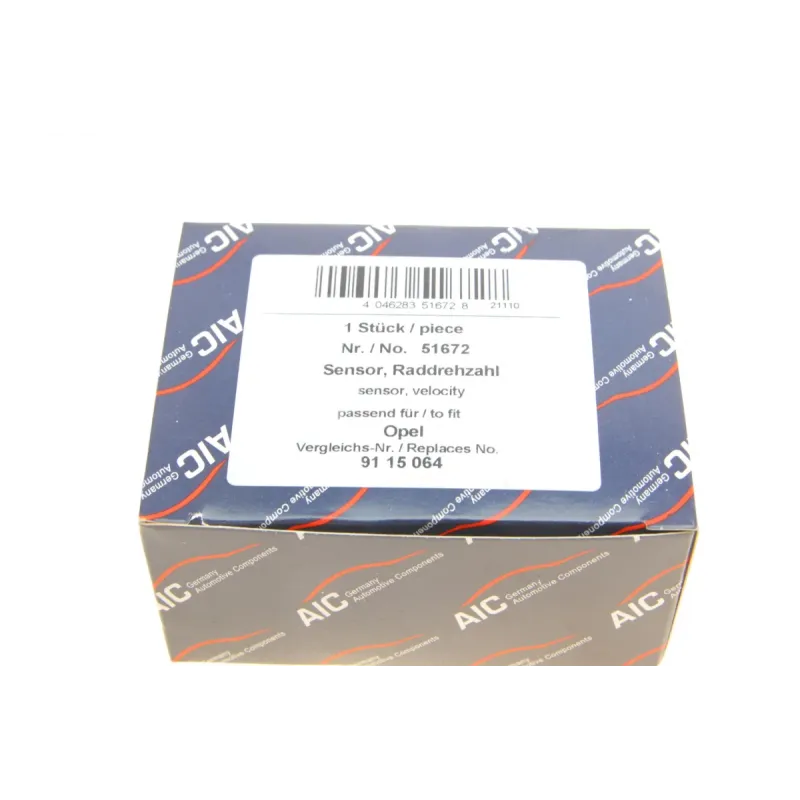 Датчик ABS передній AIC 51672 для Opel Combo, Corsa C, Meriva, Tigra TwinTop, 2 контакти