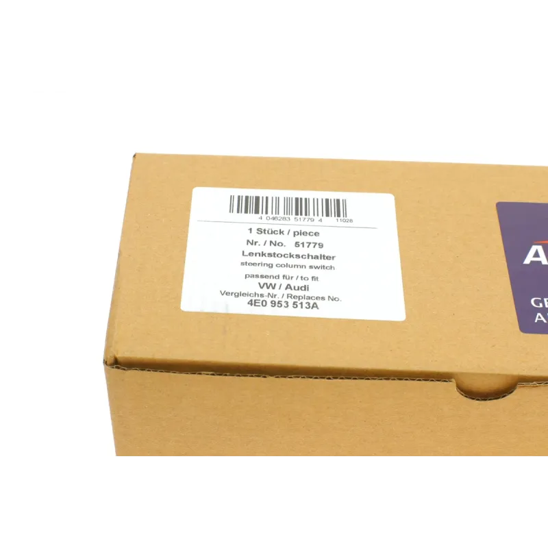 Перемикач поворотів AIC 51779 для Audi A4 B6/B7, A6 C6, A8 D3, Q7 4L, зі світловим сигналом