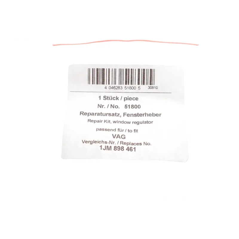 Ремкомплект склопідіймача AIC 51800 для Volkswagen Bora/Golf IV 1998-2005 (4 двері, обидва боки)