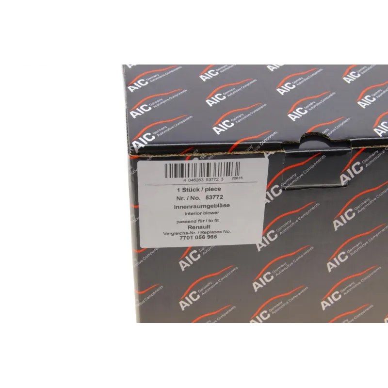 Моторчик пічки AIC 53772 для Renault Megane II 1.5/1.9 dCi 2003-2009, 12V 250W