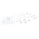 Комплект пружинок колодок ручника Opel Combo 1.3CDTI-1.7DTI 01-