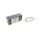 Ліхтар освітлення номерного знака AIC 53967 для Mercedes-Benz A-Class (W168) 1997-2004 задній прозорий