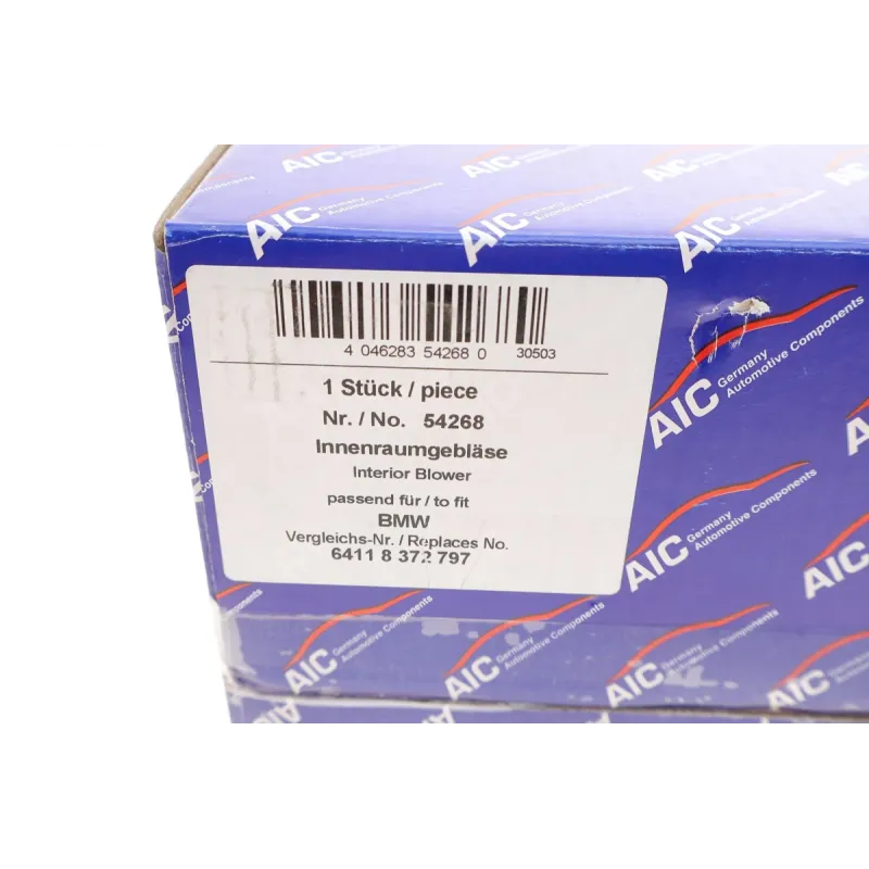 Моторчик пічки AIC 54268 для BMW 3 (E46) 1998-2005, 12V, 294W
