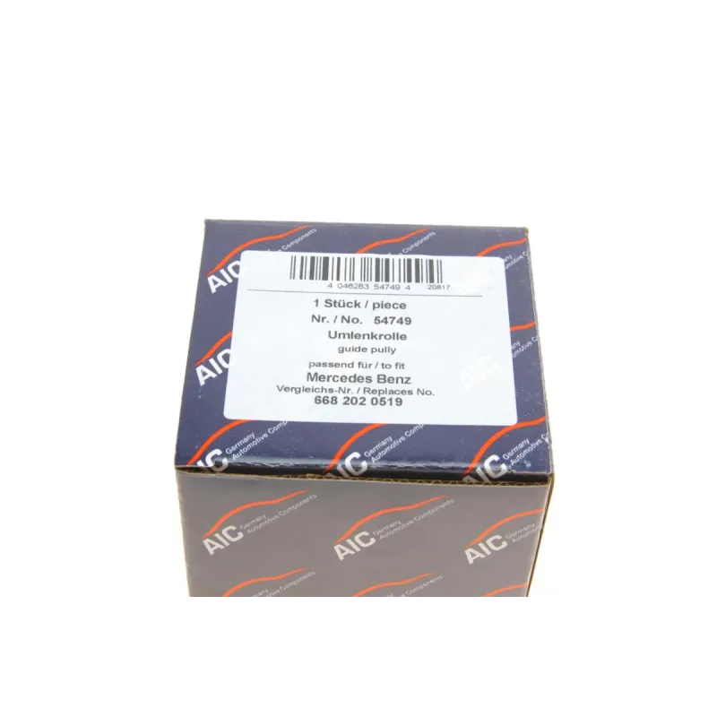 Ролик генератора AIC 54749 для Mercedes-Benz A-Class W168/W169, B-Class W245 (паразитний, 70x22 мм)