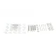 Комплект пружинок колодок ручника AIC 54813 для Opel Vectra A/B, Astra F, Calibra A