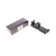 Кнопка склопідіймача AIC 54938 для Skoda Octavia/Fabia (передній, зелене освітлення)