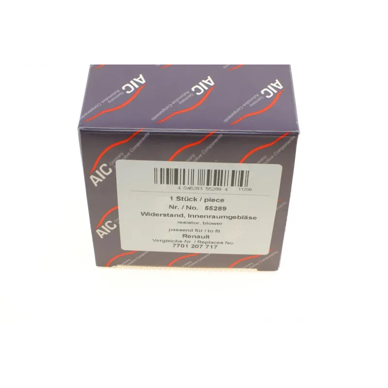 Реостат пічки AIC 55289 для Renault Megane II (BM0/1_, CM0/1_) 2002-2005, 12В