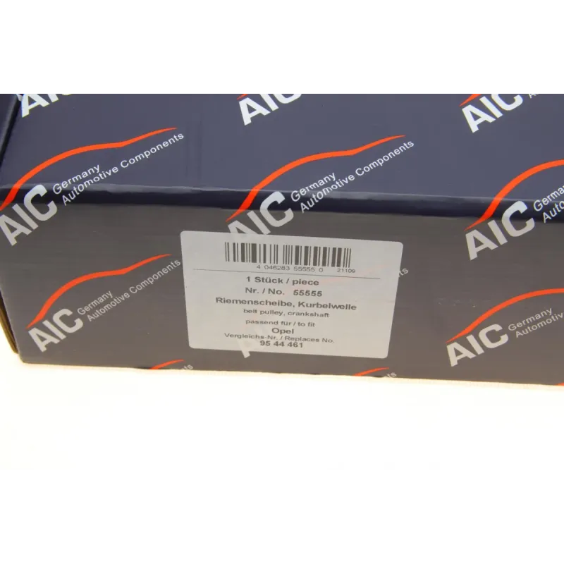 Шків колінвалу AIC 55555 для Opel Astra G/Vectra B 2.0/2.2 DTI 180x152x45.5 мм, 6 канавок