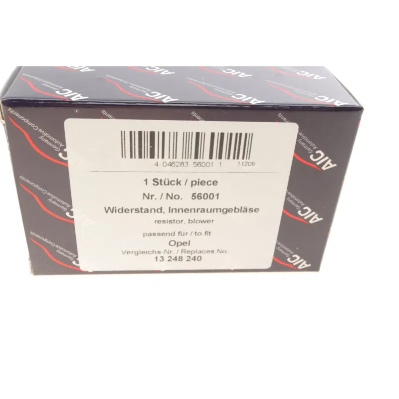 Реостат пічки AIC 56001 для Opel Corsa D 2006-2014, 12V, 5 контактів
