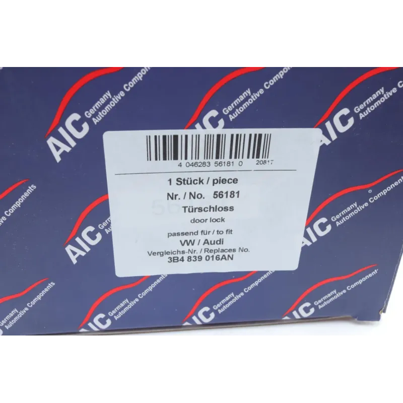 Замок дверей задній правий AIC 56181 для Skoda Fabia, VW Polo 1999-2009