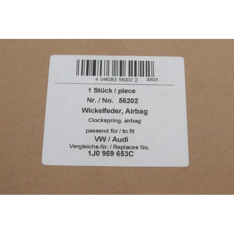 Шлейф подушки безпеки AIC 56202 для Volkswagen Passat B5, Skoda Octavia I (1996-2008), 5 контактів