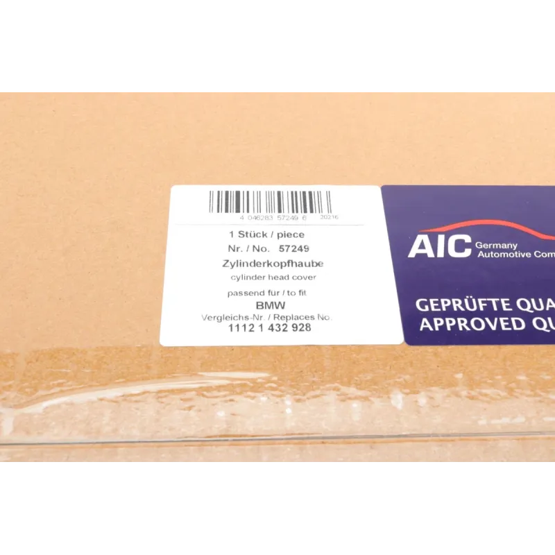 Кришка клапанів AIC 57249 для BMW 3 (E46)/5 (E39) 2.0-3.0 04-11 (M52/M54)