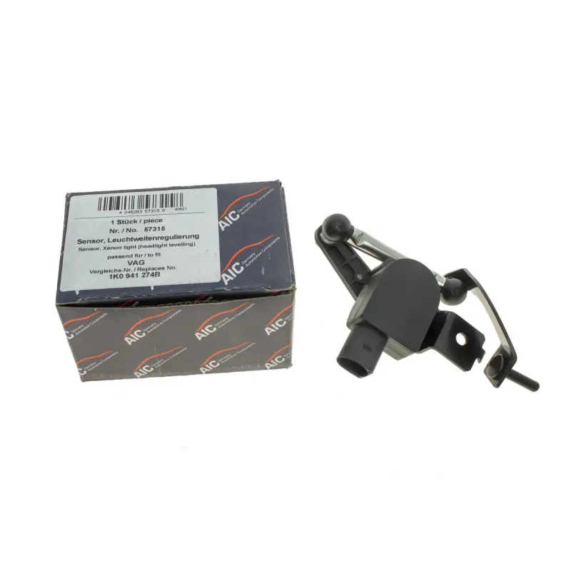 Датчик регулювання кута нахилу фар AIC 57315 для Skoda Octavia, VW Golf V/VI 2003-2013, передня вісь