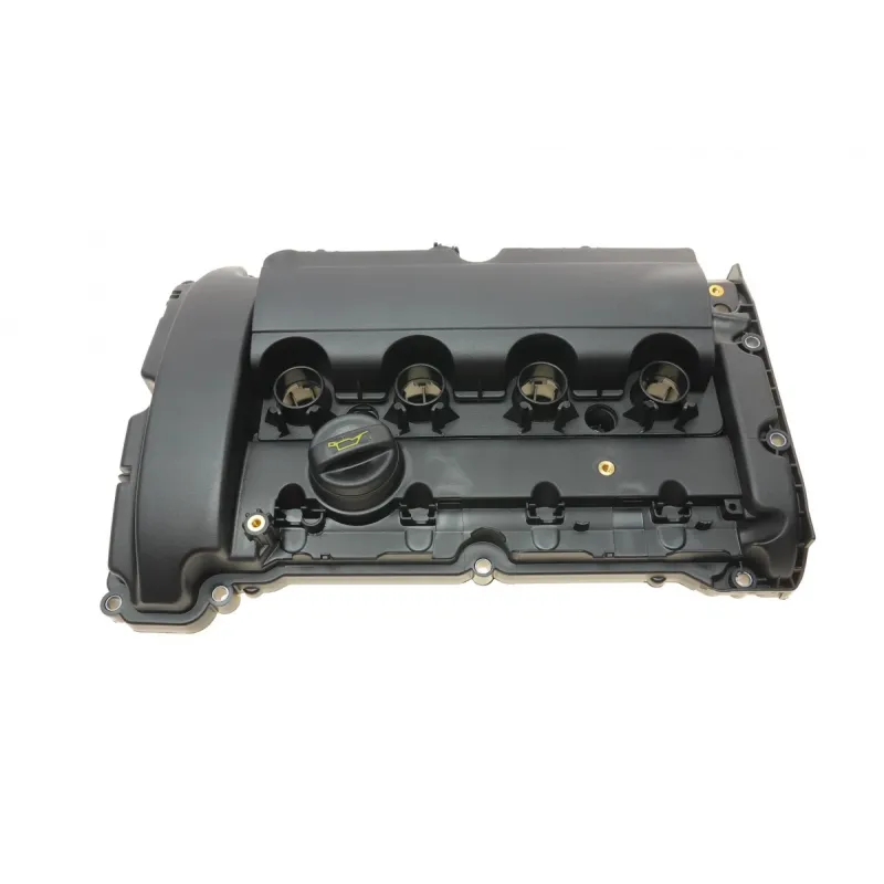 Кришка клапанів Citroen C4/C5 1.6THP 08- (з клапаном сапуна, з прокладкою) (new version)