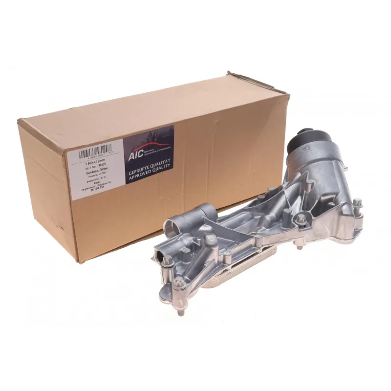 Корпус фільтра масляного (з радіатором) Opel Astra H/J/Vectra C/Zafira 1.6/1.8 06-15