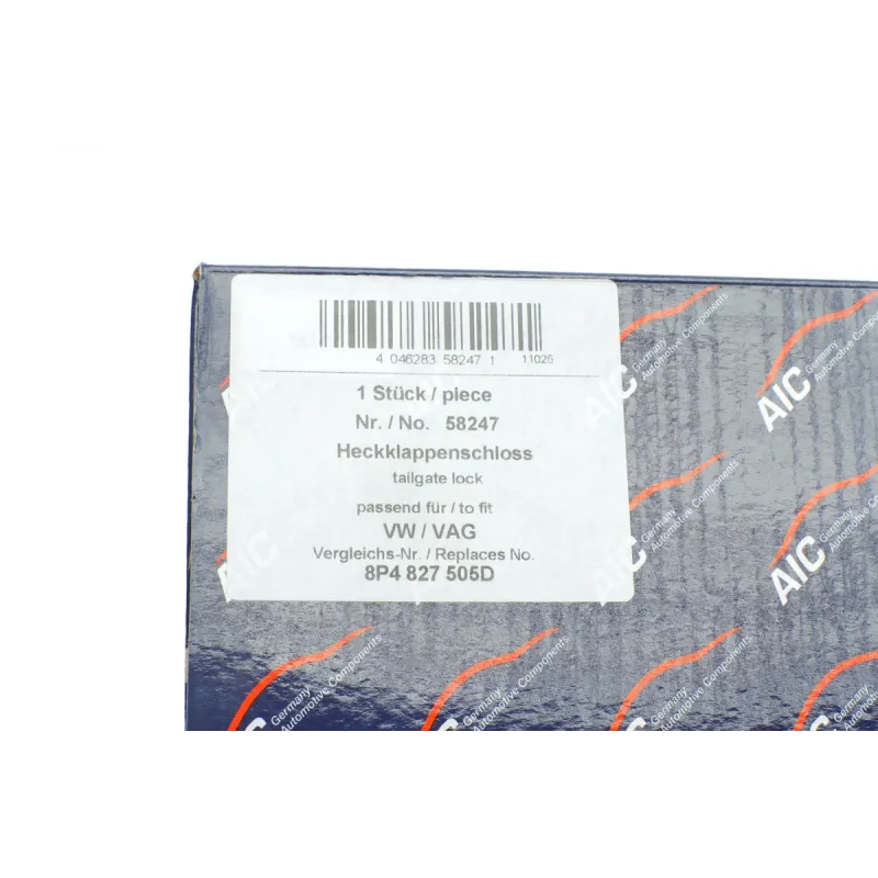 Замок кришки багажника Audi A3/A4/A6/A8 03-12