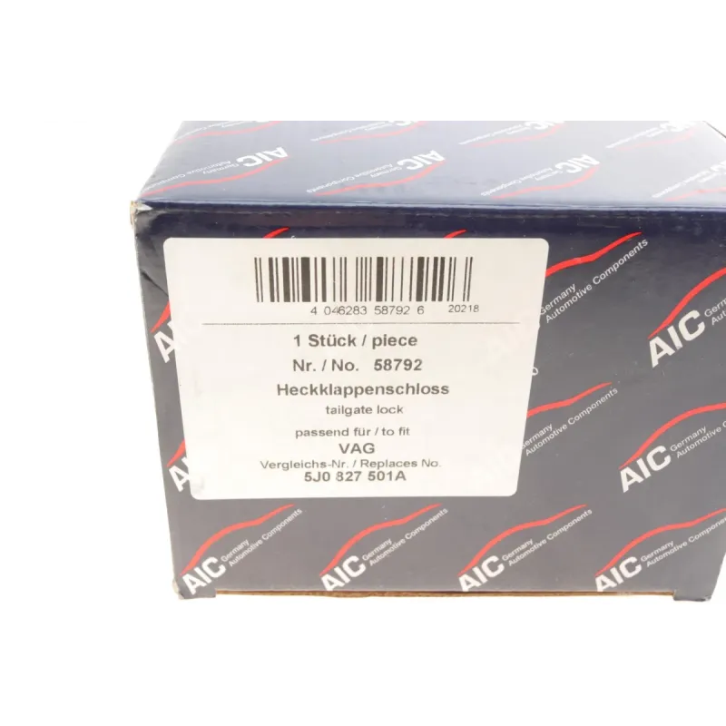 Замок кришки багажника AIC 58792 для Skoda Fabia, Roomster (99-15)