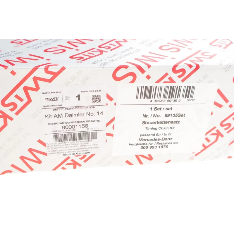 Комплект ланцюга ГРМ AIC 59135Set для Mercedes-Benz C-Class W204/E-Class W212 1.8 (M271) 2007-