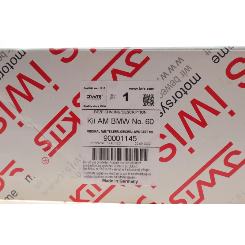 Комплект ланцюга ГРМ AIC 59833Set для BMW 3 (E90/E91/E92/E93/F30/F31) N57 D30 2005-, 72 ланки, TRITAN®