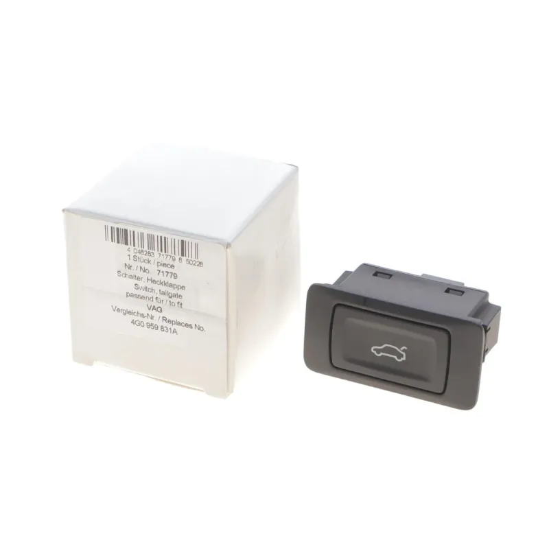 Кнопка відкриття багажника AIC 71779 для Audi A4 B8, A6 C7, Q5 8R (з авто доводчиком)