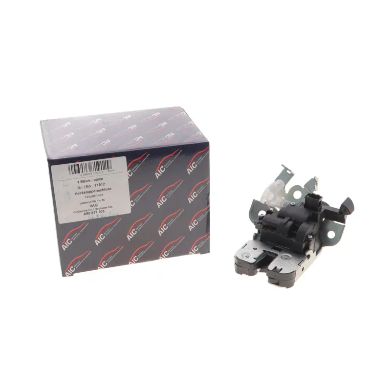 Замок кришки багажника AIC 71912 для Skoda Fabia, Octavia, Superb 2009-2021, 4 контакти