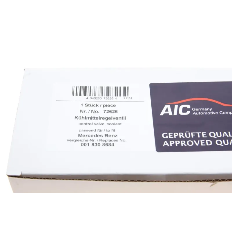 Кран пічки AIC 72626 для Mercedes-Benz Sprinter 901, 902, 903, 904; Volkswagen LT 901, 902, 903, 904 (1995-2006)