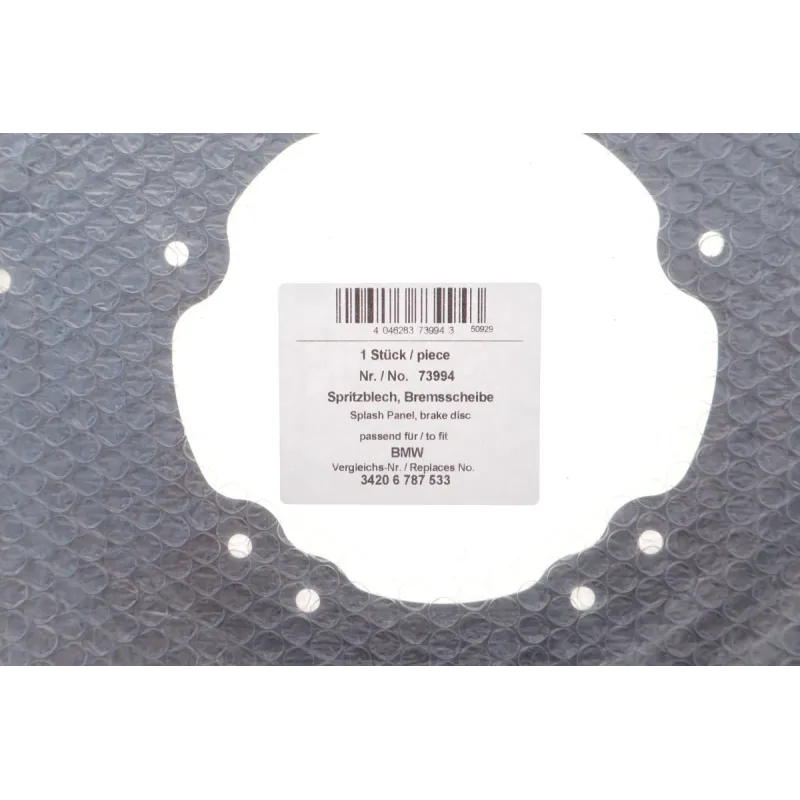 Захист заднього гальмівного диска AIC 73994 для BMW X3 (F25) X4 (F26) 330 мм