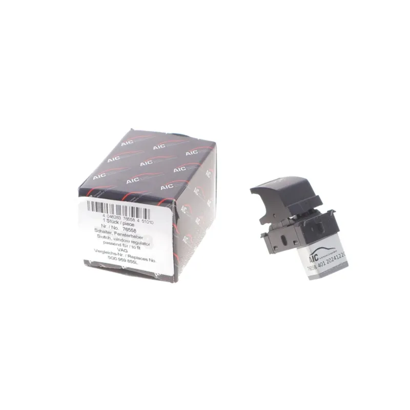 Кнопка склопідіймача задня ліва AIC 76558 для Volkswagen Golf VII (5G1, BQ1, BE1, BE2) 2012-2020