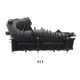 Колектор впускний BMW 3 (E90/F30) 2.0d 10-16 (N47) (без регулювального елементу) (з прокладкою)(відсутній фітинг)