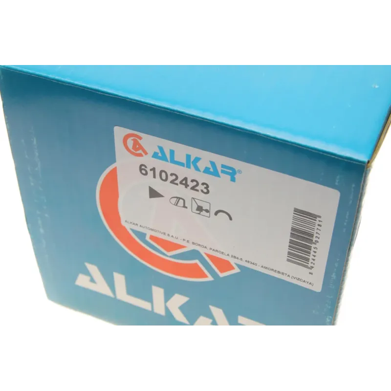 Дзеркало заднього виду праве ALKAR 6102423 для Opel Kadett E 1984-1991 (механіка, опукле)