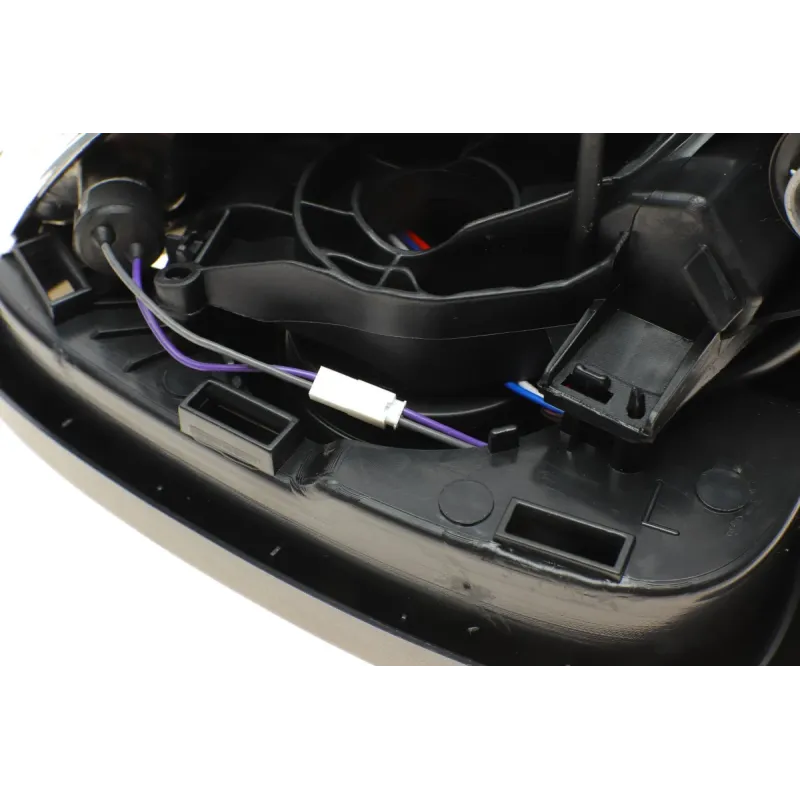 Дзеркало заднього виду (під фарбування) Ford Fiesta 08- (L) (електро/з підігрів./з повор.)