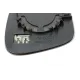 Дзеркало заднього виду (під фарбування) Skoda Fabia 06-14 (L) (електро/підігрів)