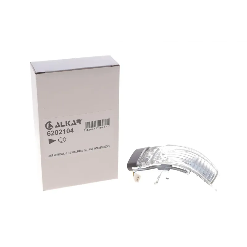 Повторювач повороту в дзеркало ALKAR 6202104 для Volkswagen Touran (1T1, 1T2) 2003-2010 (R) білий