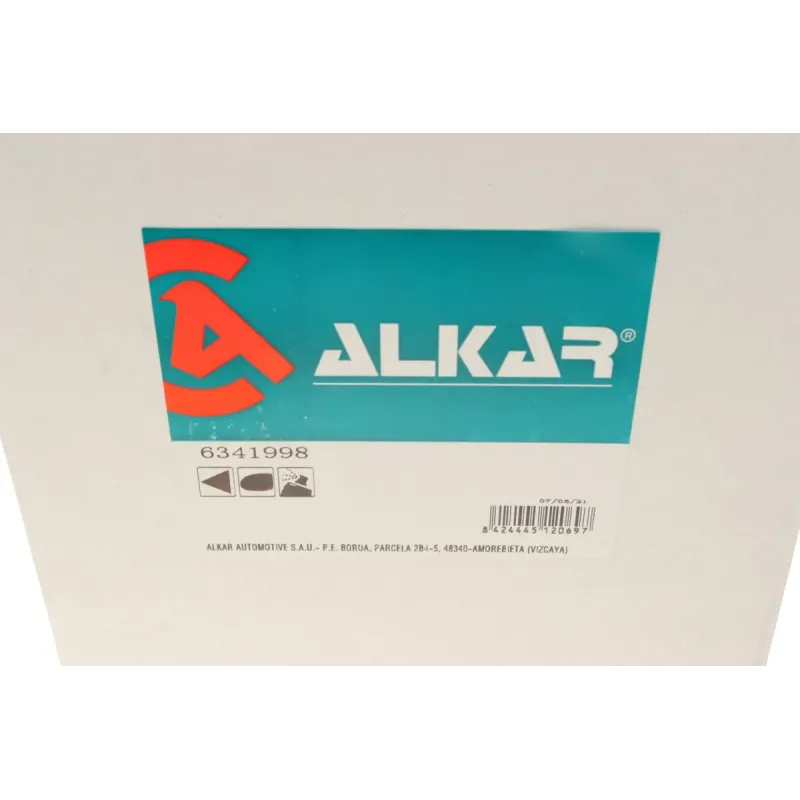Кришка дзеркала ліва ALKAR 6341998 для Citroen Berlingo B9, Peugeot Partner 2008- (під фарбування)
