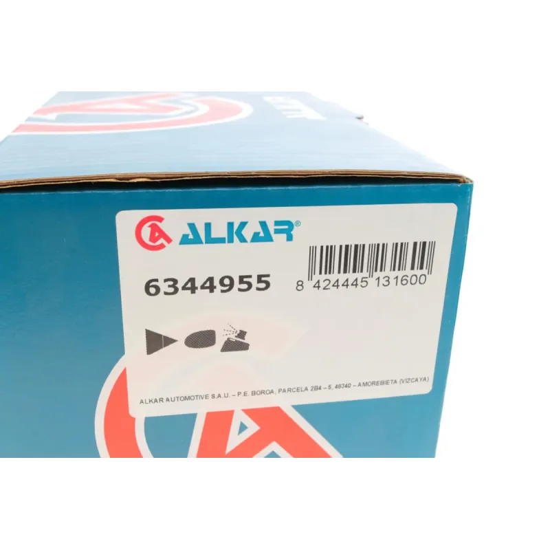 Кришка дзеркала права ALKAR 6344955 під фарбування для Citroen Jumpy/Peugeot Expert 2007-