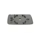 Скло дзеркала VW Golf III/Seat Cordoba/Ibiza 91-03 (L)