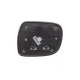 Скло дзеркала праве опукле ALKAR 6402036 для Toyota Hilux 2005-2015