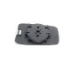 Скло дзеркала праве опукле ALKAR 6402098 для Seat Toledo (1L) 1991-1999