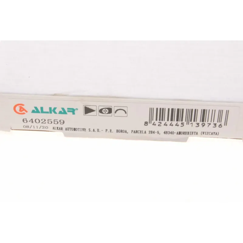 Скло дзеркала праве опукле ALKAR 6402559 для Skoda Roomster/Fabia 2006-2015