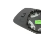 Скло дзеркала (з підігрівом) Ford Focus 04-11/Mondeo 00-07 (R)