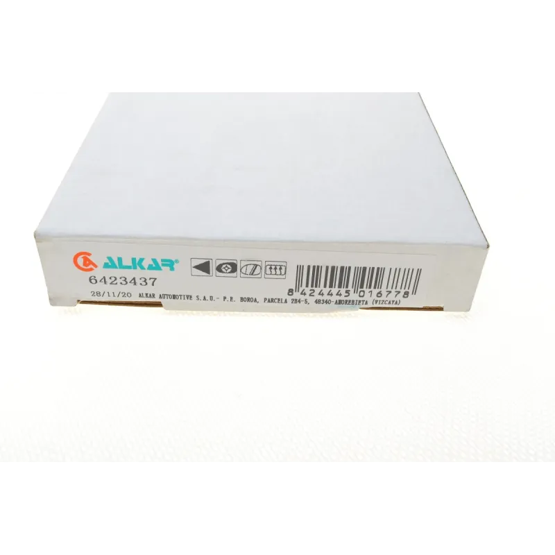 Скло дзеркала ліве з підігрівом ALKAR 6423437 для Opel Astra G 1998-2009