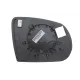 Скло дзеркала ліве з підігрівом ALKAR 6431809 для Jeep Cherokee KL 2013-